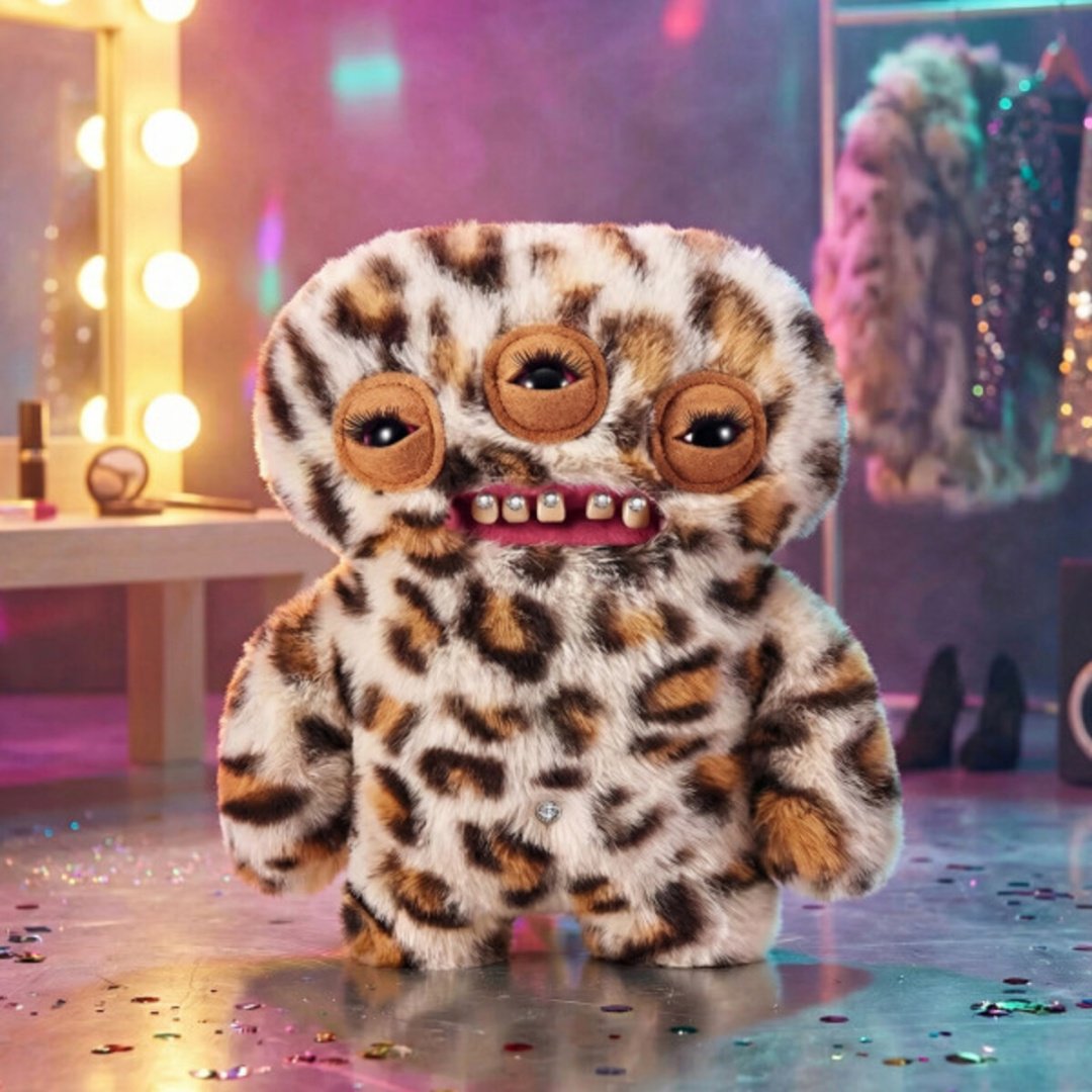 Мягкая игрушка Fuggler Annoyed Alien Leopard, 22 см купить,NaN