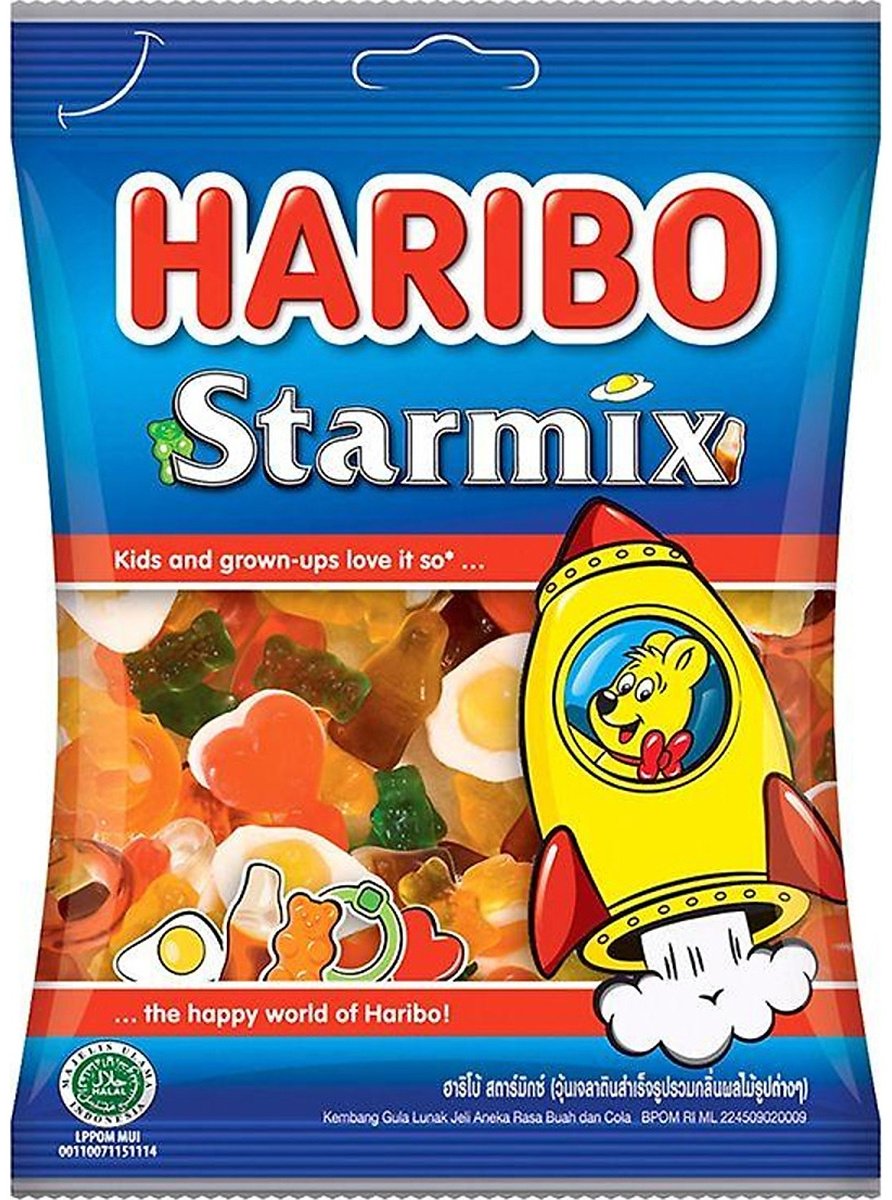 Мармелад Haribo Starmix жевательный 160 г купить,NaN