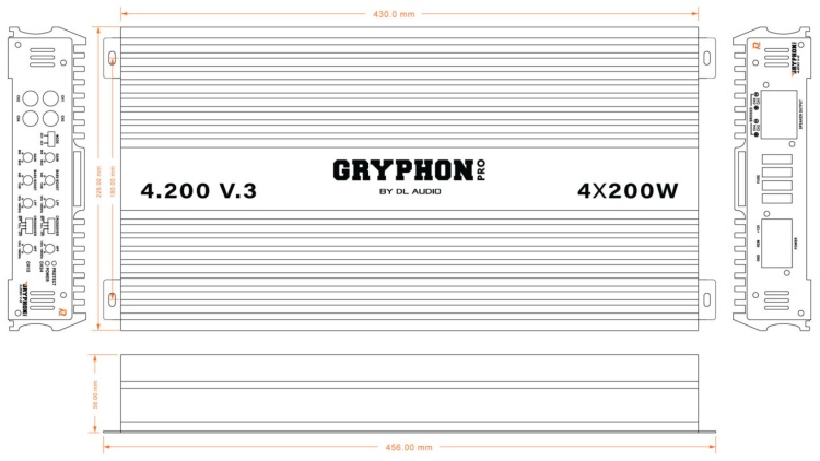 DL Audio Gryphon Pro 4.200 v.3 650 Вт 4 канальный купить,111996