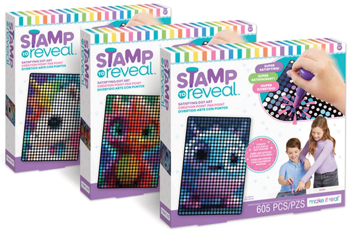 Интерактивная игрушка Make It Real Stamp Reveal Single купить,NaN