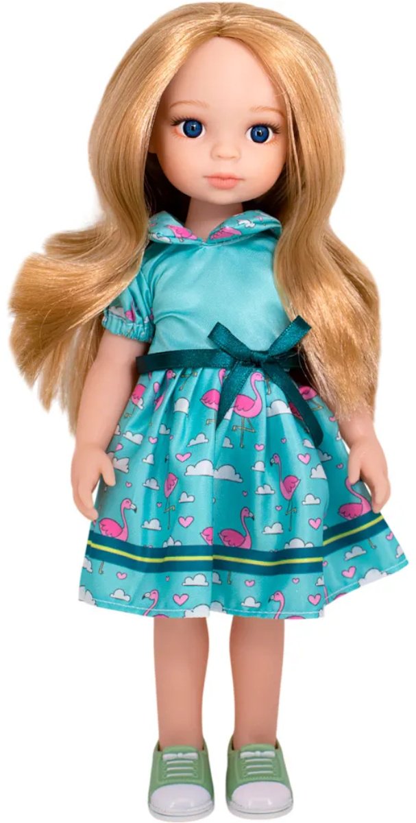 Кукла-модель Little Milly Блондинка в голубом платье 30 см купить,NaN