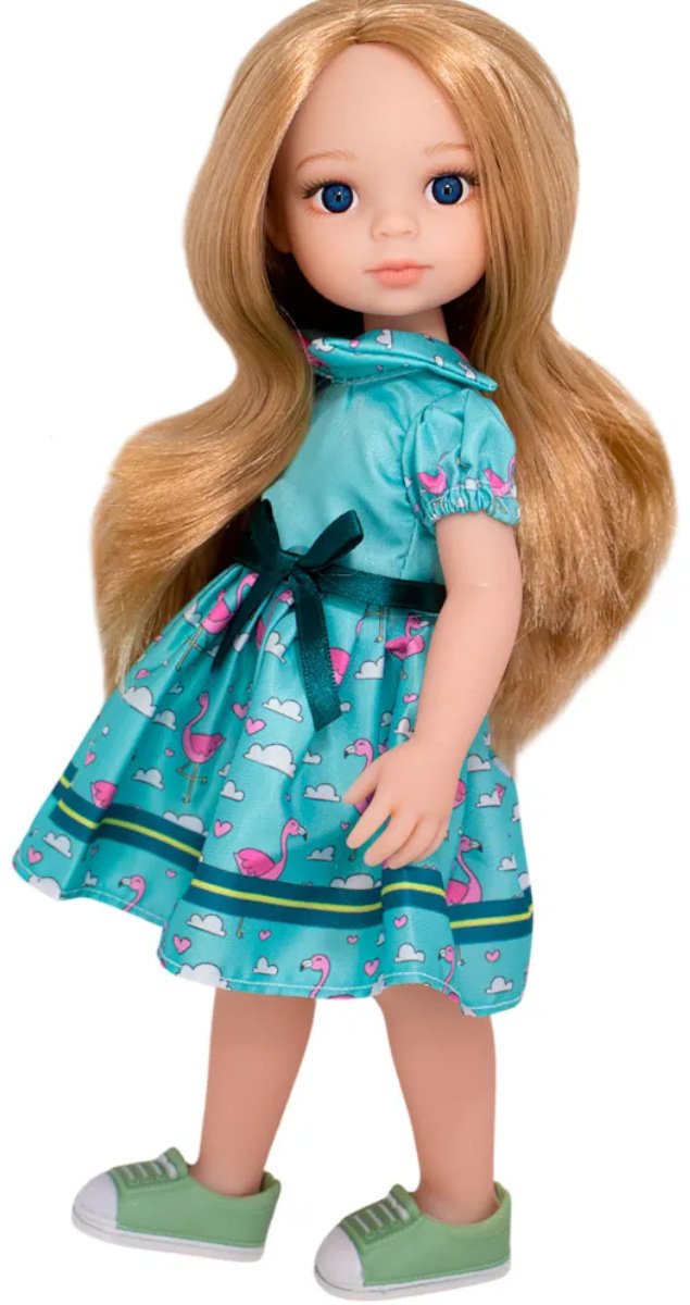Кукла-модель Little Milly Блондинка в голубом платье 30 см купить,NaN