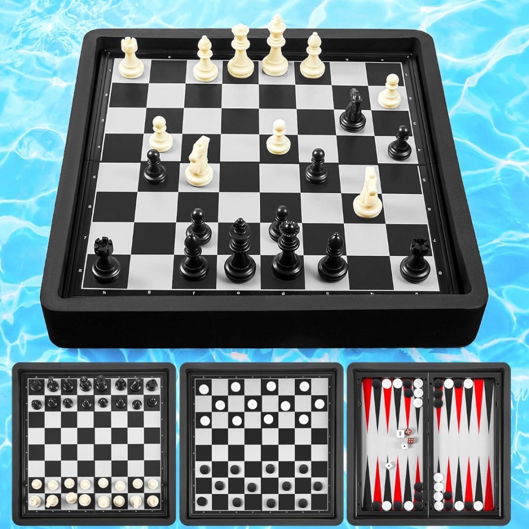 Нарды и шашки 3 в 1, шахматы пластик 32x32 см купить,NaN