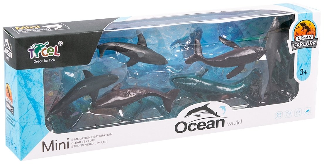 RW Nature Expolre: Ocean. Морские обитатели 2.5 см 6 шт купить,NaN