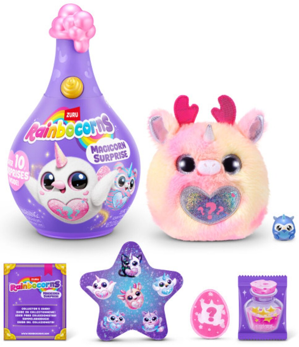 Мягкая игрушка Rainbocorns Magicorn Potion Small, 10 см купить,NaN