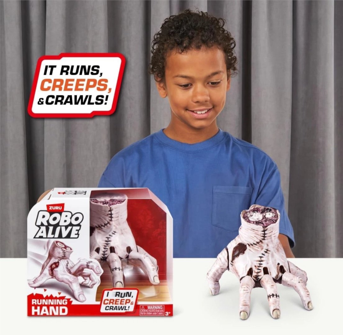 Интерактивная игрушка Robo Alive Ходячая рука пластик купить,NaN