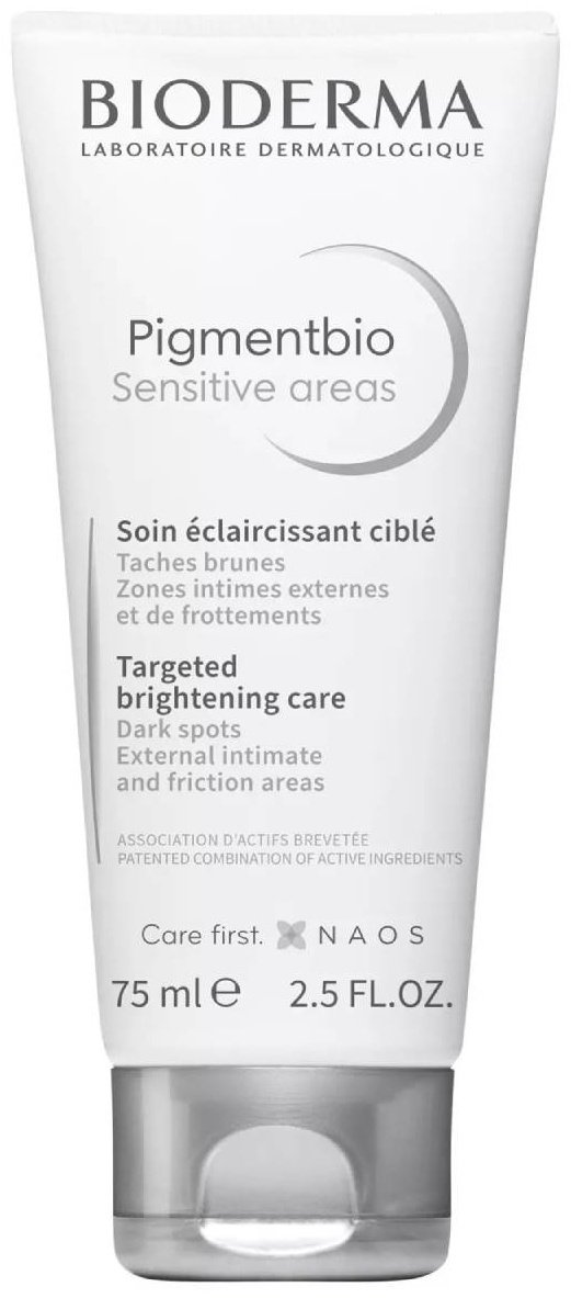 Bioderma Pigmentbio Sensitive Areas крем для тела 75 мл купить,NaN