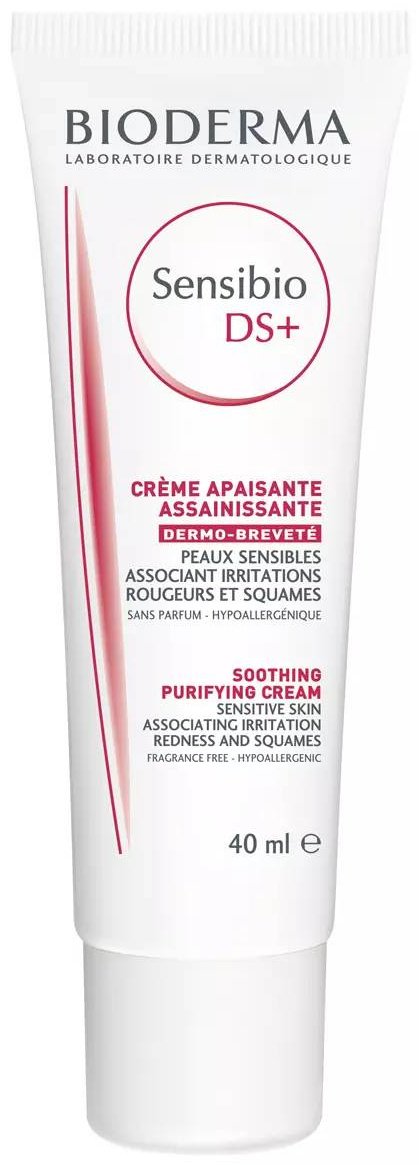 Bioderma крем Sensibio DS+ для лица 40 мл купить,NaN