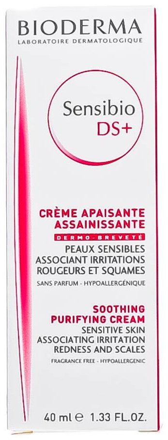 Bioderma крем Sensibio DS+ для лица 40 мл купить,NaN