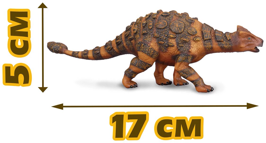 Collecta Анкилозавр коричневый 5 см 1 шт купить,NaN