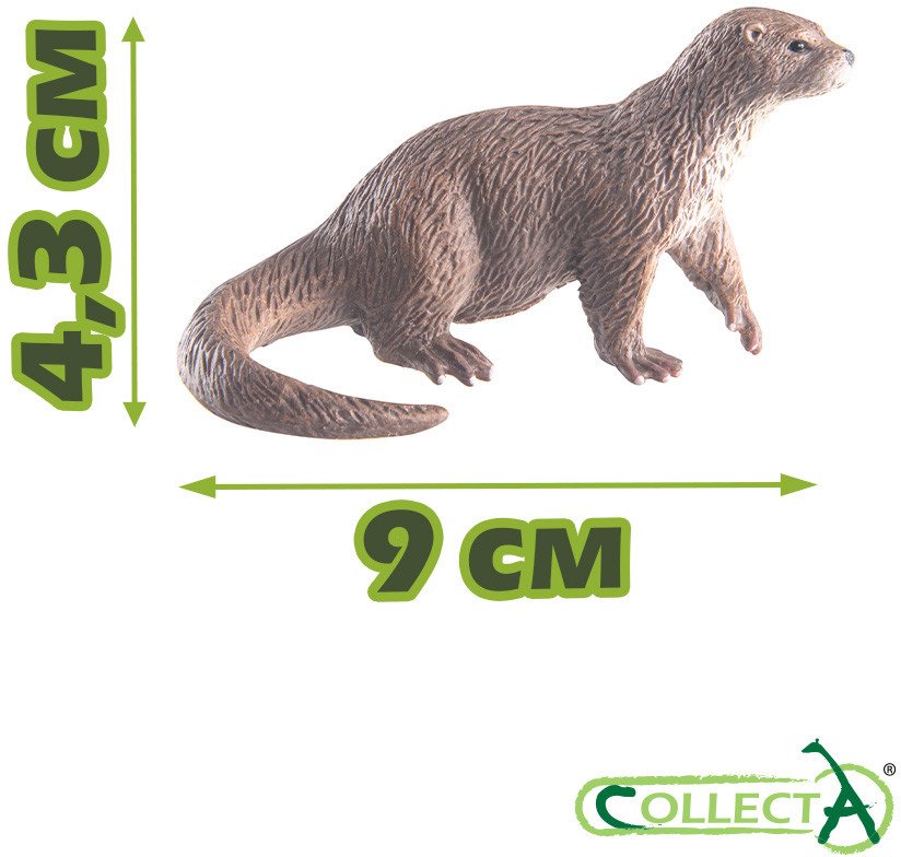 Collecta статуэтка Фигурка выдры 4 см, ПВХ купить,NaN