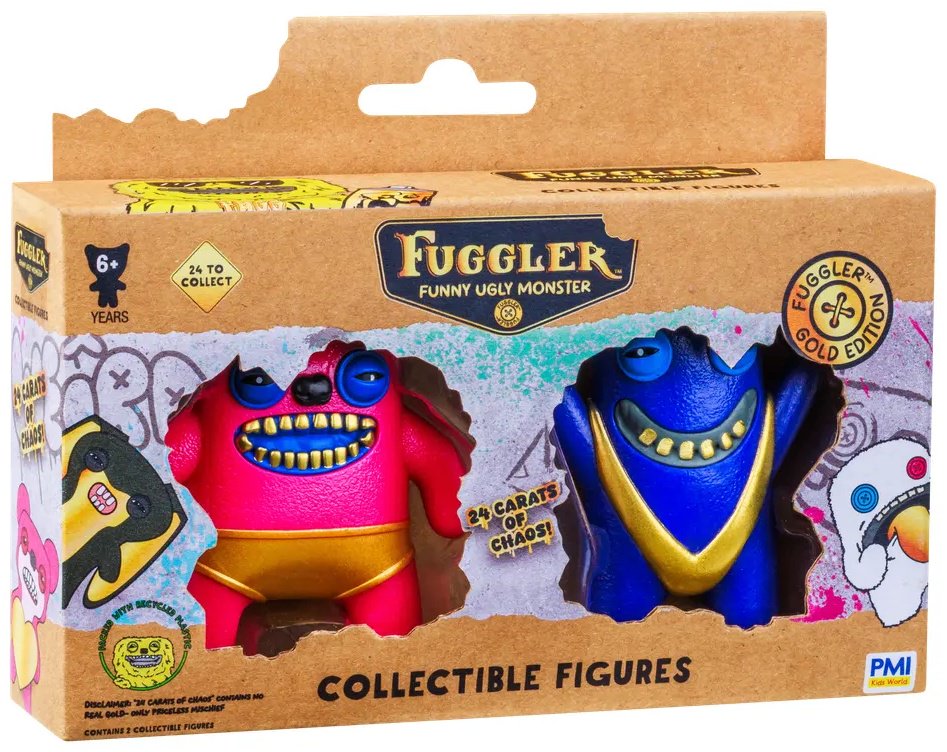 Fuggler Розовый Монстр и Синий Весельчак 6.5 см 2 шт купить,NaN