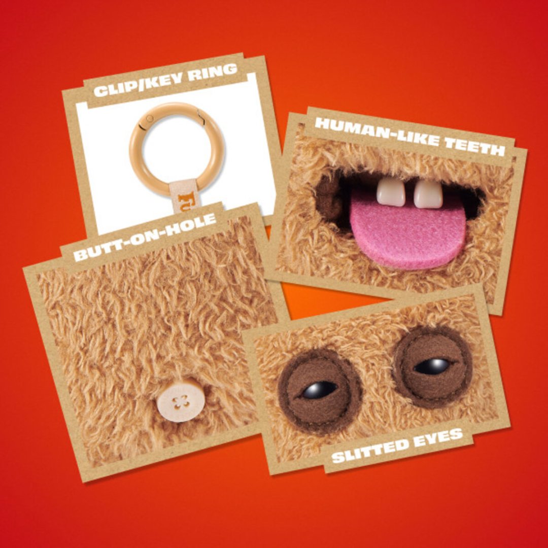 Брелок Fuggler Fugg Nuggets 10x9.8x6см текстиль 1 шт купить,NaN