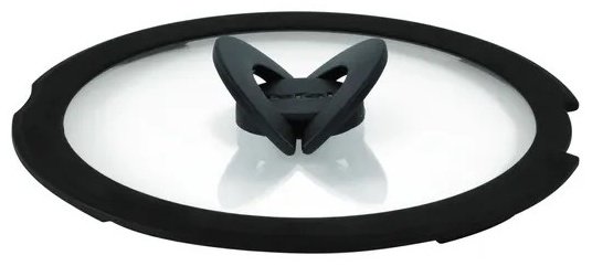 Крышка для сковороды, для кастрюли Tefal 20 см, силикон, стекло купить,NaN