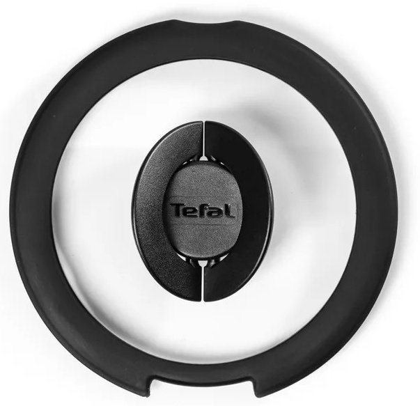 Крышка универсальная Tefal 16 см, силикон, стекло купить,NaN
