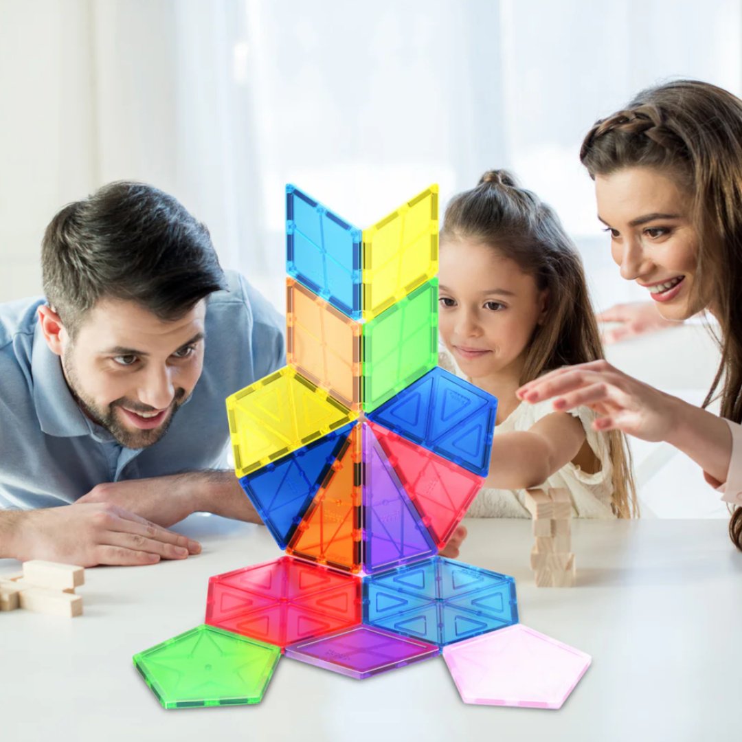 Конструктор PicassoTiles Геометрические формы PT16, деталей 16 шт купить,NaN