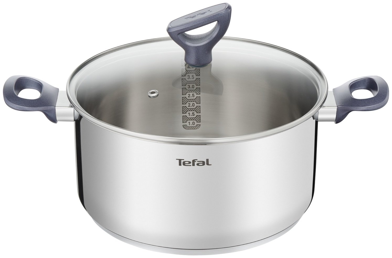 Кастрюля 3 л, Tefal G7124445 нержавеющая сталь купить,NaN