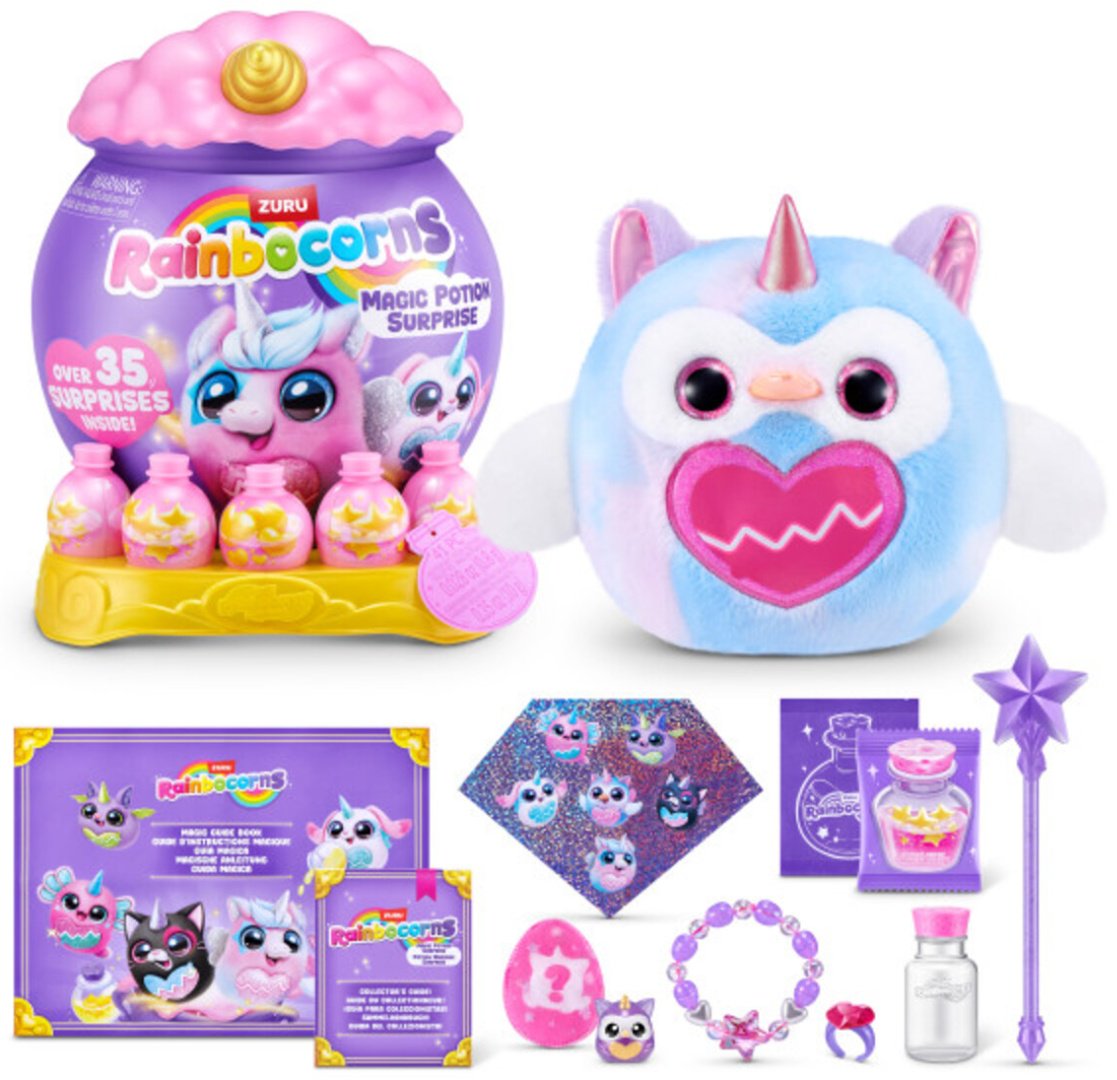 Мягкая игрушка Rainbocorns Magicorn Potion Small, 15 см купить,NaN