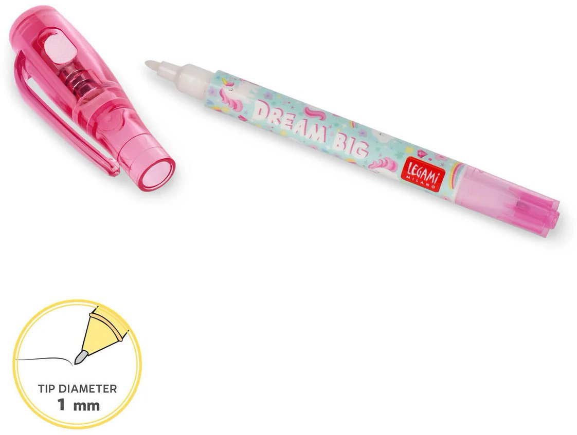 Ручка шариковая Legami Magic Pen - Unicorn 1 шт, 1 мм, цвет чернил синий купить,NaN