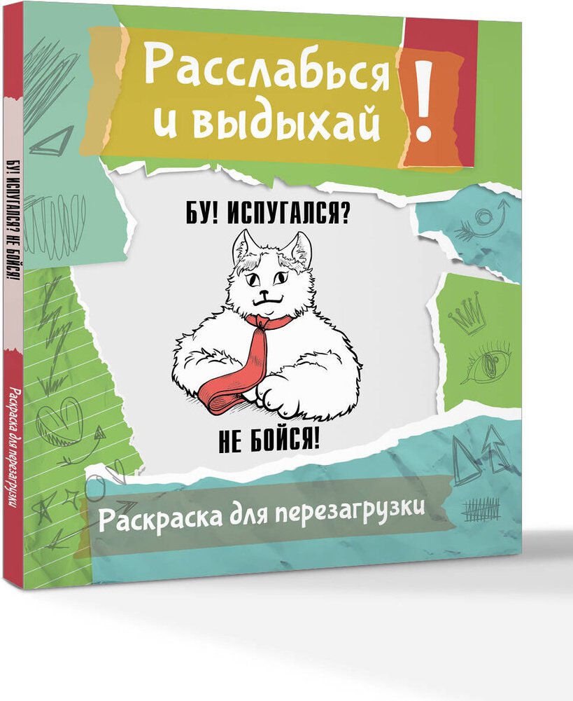 Книга Нет автора: Бу! Испугался Не бойся! Разукрась, порви, перезагрузи себя купить,NaN