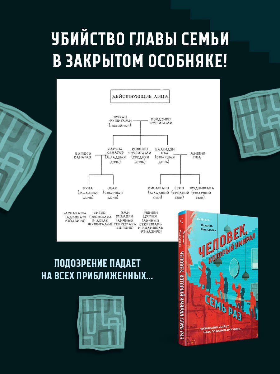 Книга Нисидзава Я.: Человек, который умирал семь раз купить,NaN