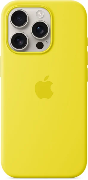 Чехол Apple для iPhone 16 Pro Silicone Case with MagSafe MYYQ3ZM/A Star Fruit купить,NaN
