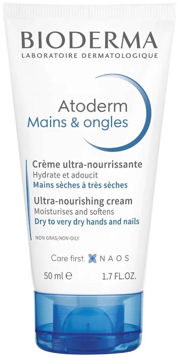 Bioderma Atoderm крем для рук 50 мл купить,NaN