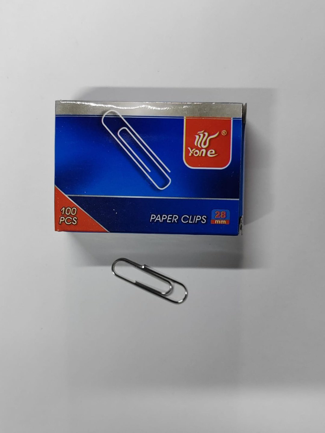 Скрепки Yone YY-050, 100 шт, 50 мм, серебряный купить,NaN