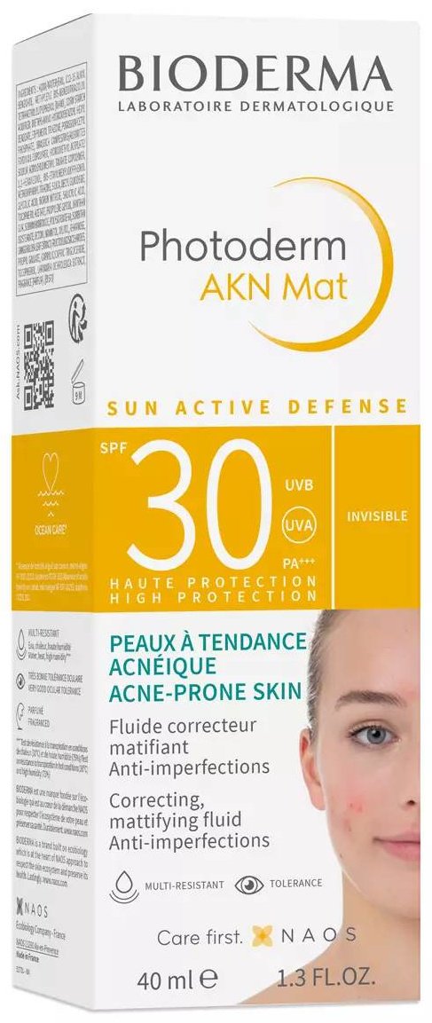 Bioderma крем Photoderm солнцезащитный крем AKH Mat SPF30 для лица 40 мл купить,NaN