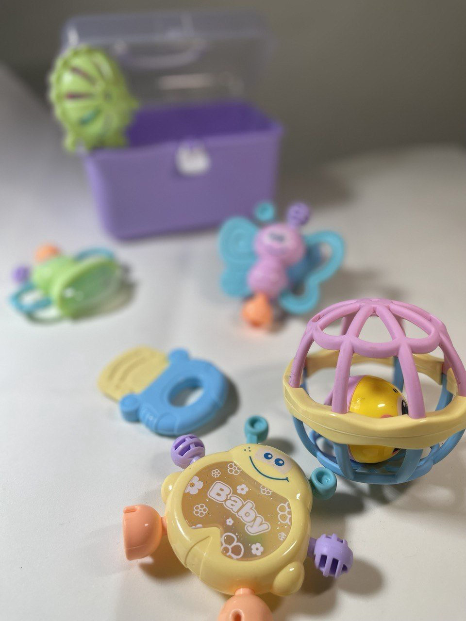 Погремушка Little Tin Lok погремушки, прорезыватели, грызунки купить,NaN