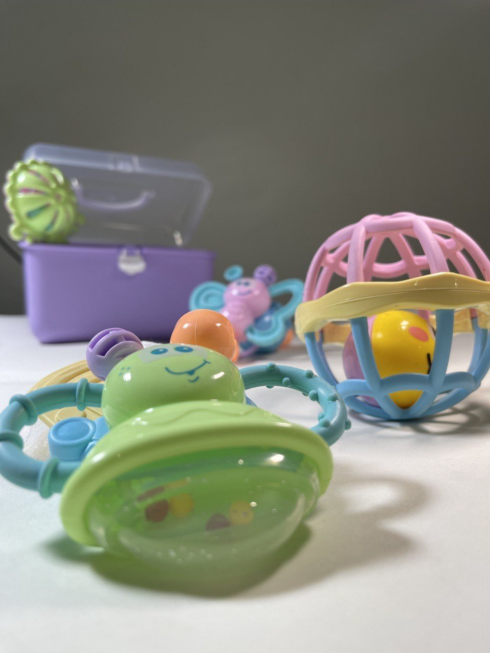 Погремушка Little Tin Lok погремушки, прорезыватели, грызунки купить,NaN