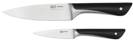 Нож универсальный Tefal Jamie Oliver, лезвие: нержавеющая сталь 2 шт купить,NaN