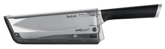 Шеф-нож Tefal Ever Sharp, лезвие: нержавеющая сталь 1 шт купить,NaN