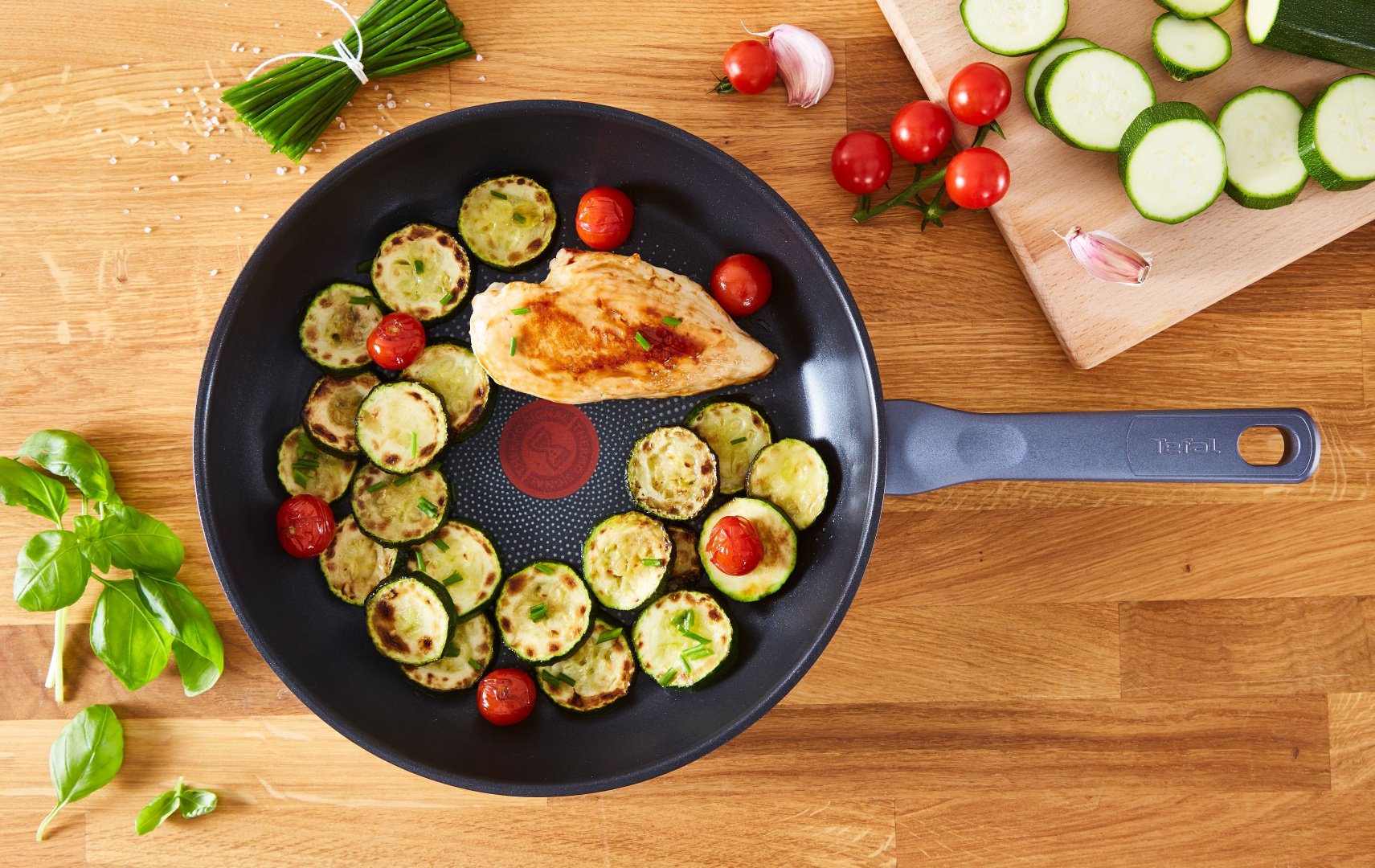 Вок Tefal EP DAILY COOK SS 28 см с антипригарным покрытием, алюминий купить,NaN