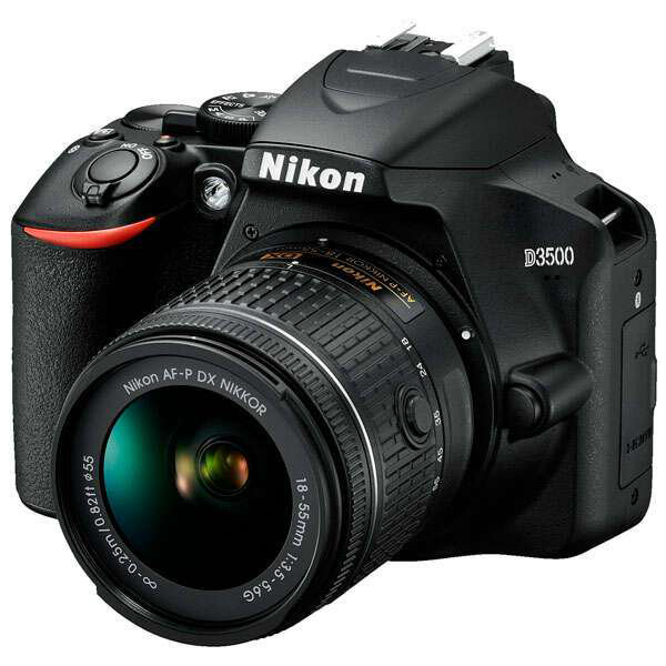 Фотоаппарат Nikon D3500 + AF-P 18-55 черный купить,NaN