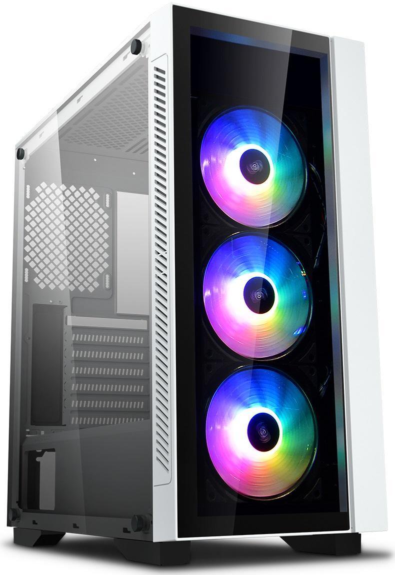 Корпус DeepCool Matrexx 55 V3 ADD-RGB 3F белый