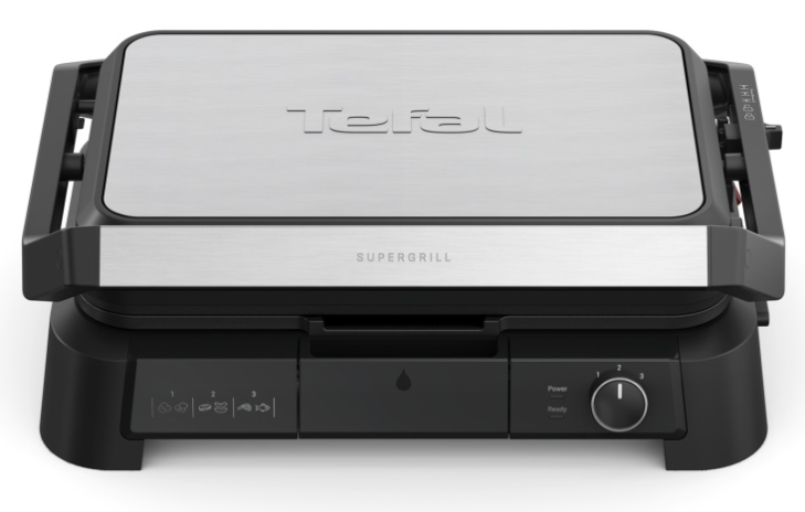 Гриль Tefal GC-520DE0 серебристый купить,75990