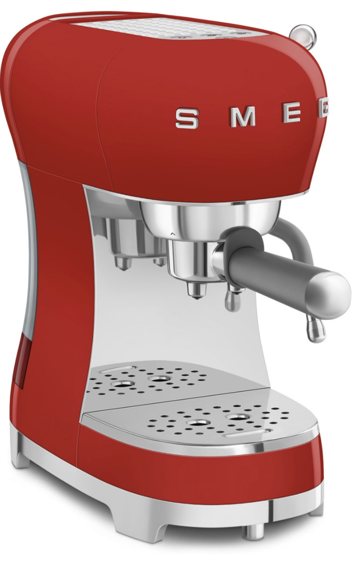 Кофеварка Smeg ECF02RDEU красный купить,NaN