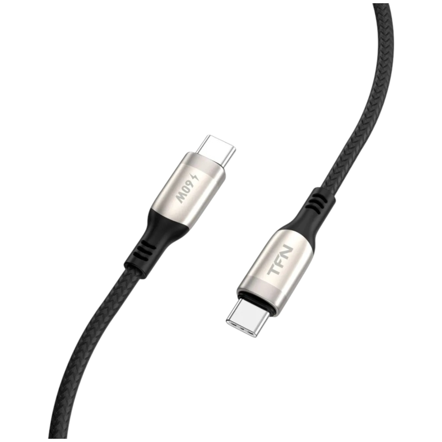 Кабель TFN USB TypeC 1.2m TFN-C-BLZ-CC1M-NI Gray