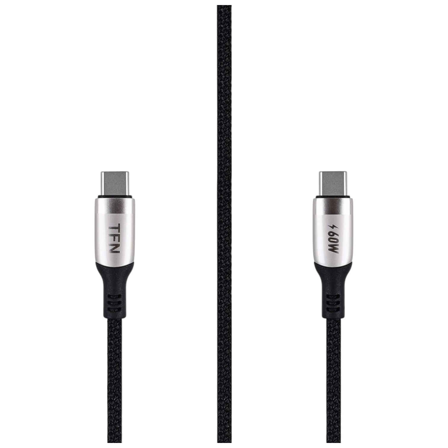 Кабель TFN USB TypeC 1.2m TFN-C-BLZ-CC1M-NI Gray