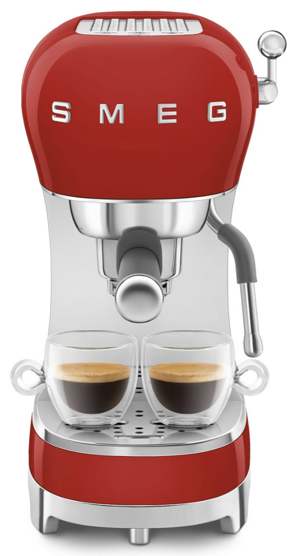 Кофеварка Smeg ECF02RDEU красный купить,NaN