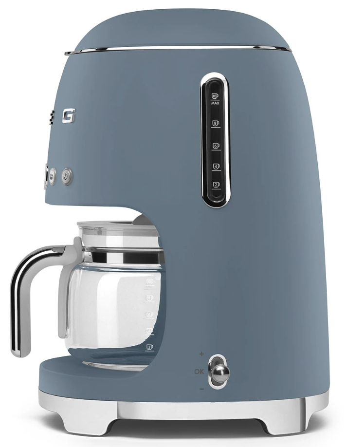 Кофеварка Smeg DCF02SBMEU серый купить,NaN