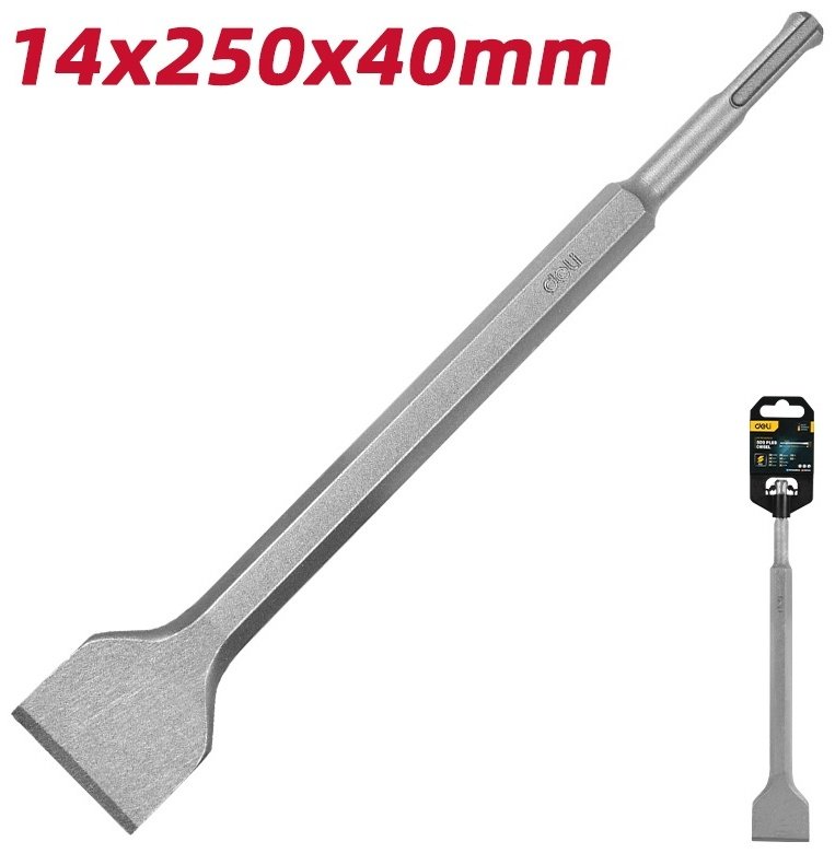 DELI долото DH-YBZ40250-E1 (SDS-plus, 40х195х250 мм) 1 шт купить,NaN