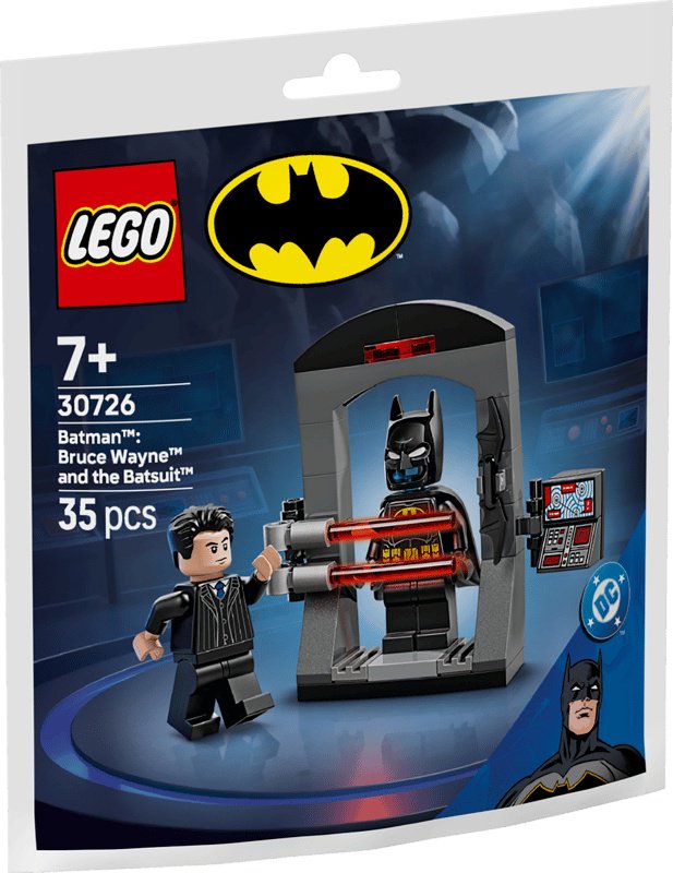 Конструктор LEGO DC. Бэтмен: Брюс Уэйн и Бэткостюм 30726, деталей 35 шт купить,NaN
