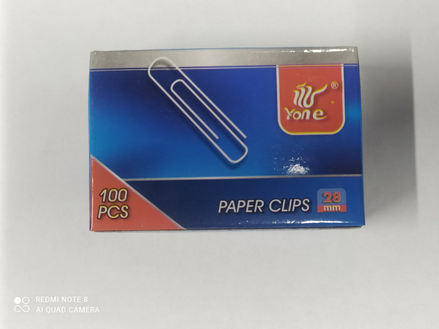 Скрепки Yone YY-028, 100 шт, 28 мм купить,NaN