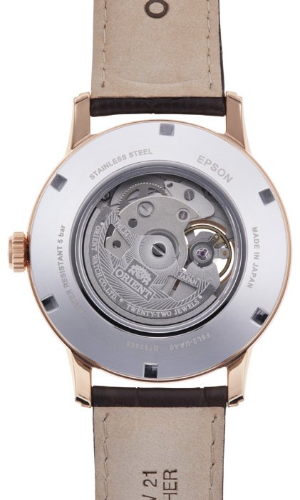 Механические Orient Sun & Moon RA-AS0009S30B нержавеющая сталь