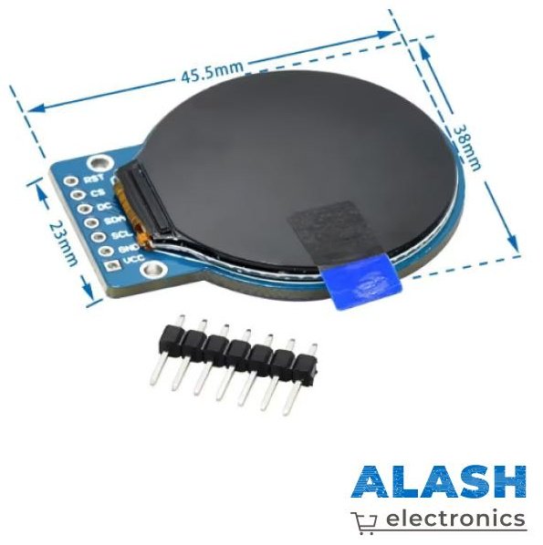 Модуль дисплея Alash electronics 1.28” круглый дисплей разрешением 240x240 пикселей c SPI интерфейсом TFT-дисплей - ForteMarket Модуль дисплея Alash electronics 1.28” круглый дисплей разрешением 240x240 пикселей c SPI интерфейсом TFT-дисплей купить,51610