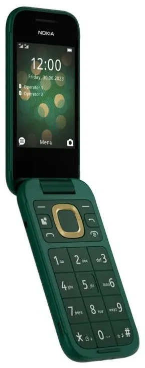 Мобильный телефон Nokia 2660 Flip Lush Green