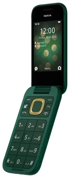 Мобильный телефон Nokia 2660 Flip Lush Green