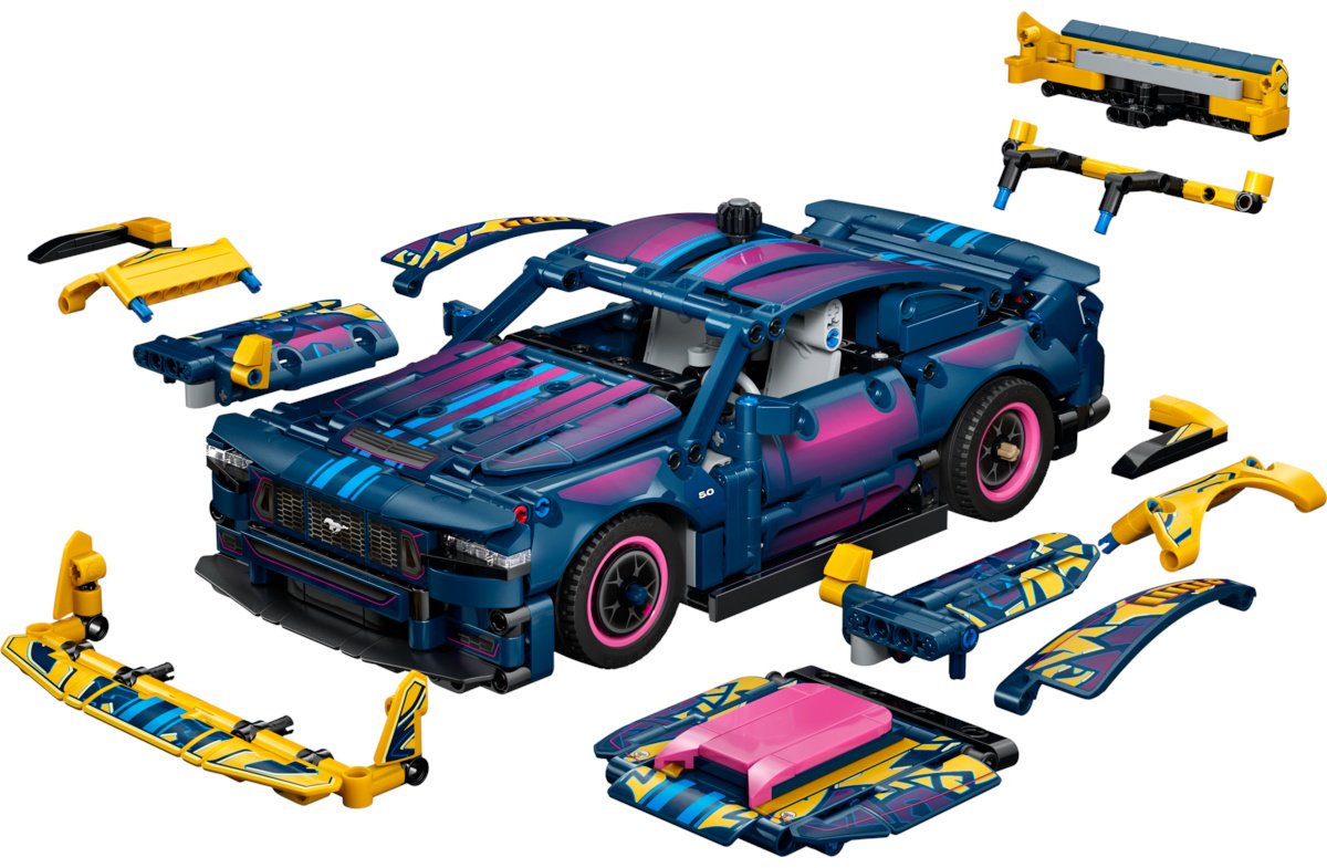 Конструктор LEGO Technic Ford Mustang GT 42236, деталей 973 шт купить,84423